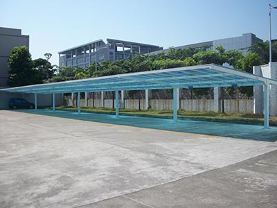 PC板停车帐篷